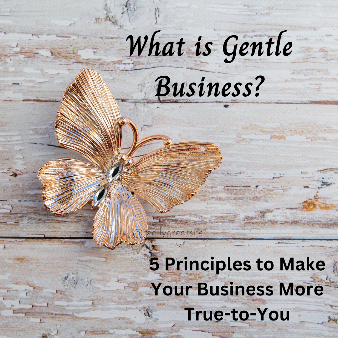 You are currently viewing What is Gentle Business | 5 Principles to Make Your Business More True-to-You