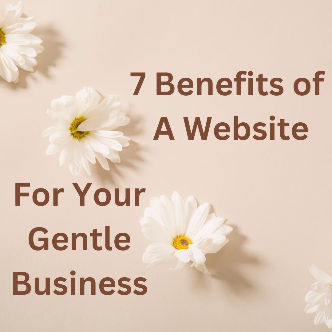 Read more about the article 7 Benefits of a Website for Your Gentle Business