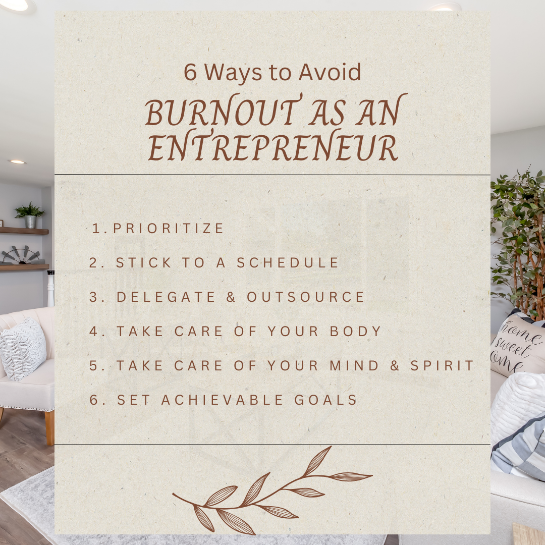 Read more about the article 6 Ways to Avoid Burnout as an Entrepreneur